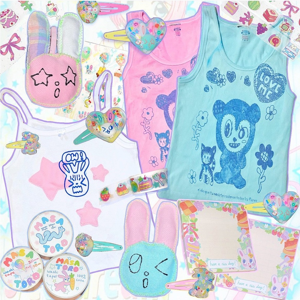 masatoro x secret sister collab tank top